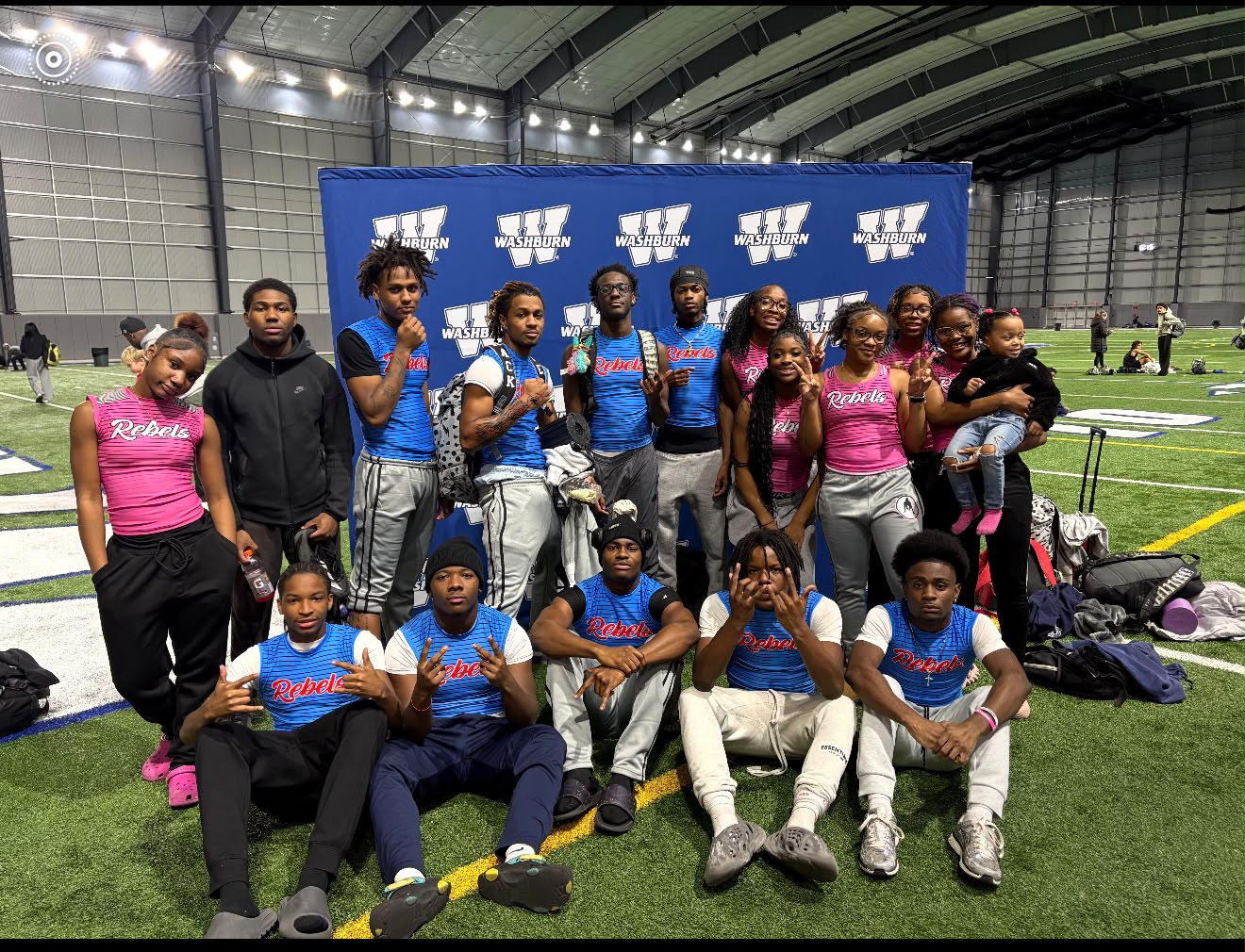 KC Rebels athletes and community members